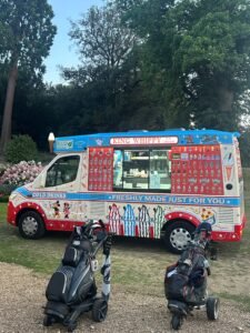 golf ice cream van